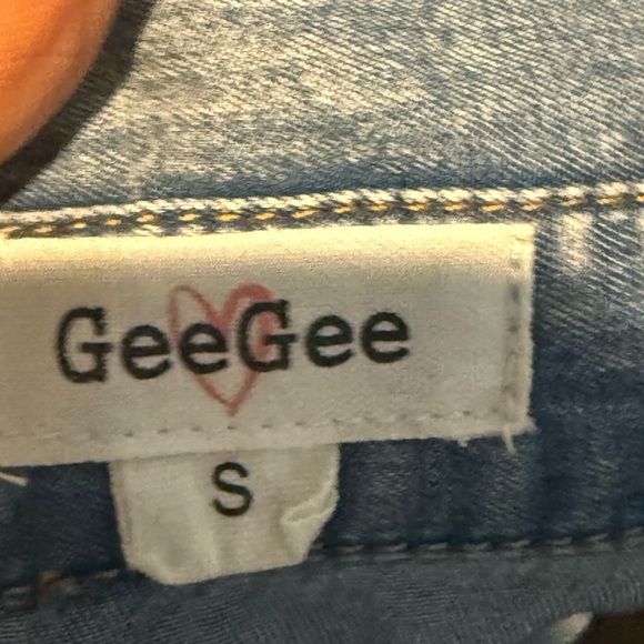 Light Blue Denim Shirt  mp14 - Picture 5 of 5